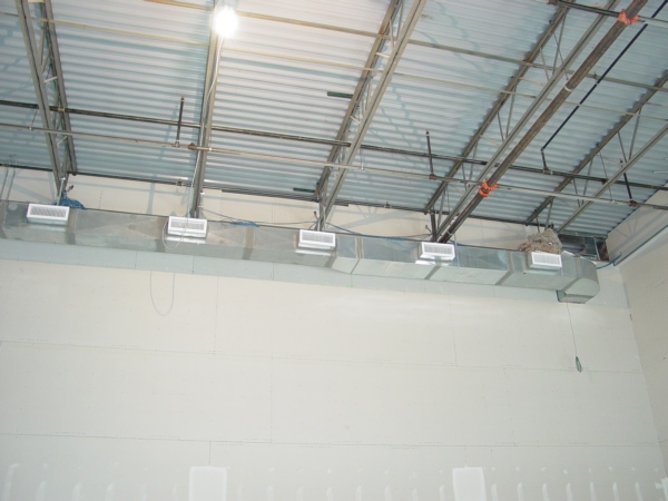 Light Commersials Ductwork Installation