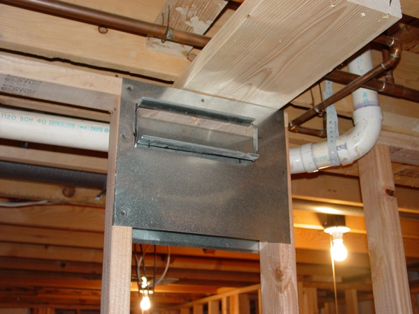 Cold Air Return For Finished Basement, Fresh Air Intake Makes Basement Cold